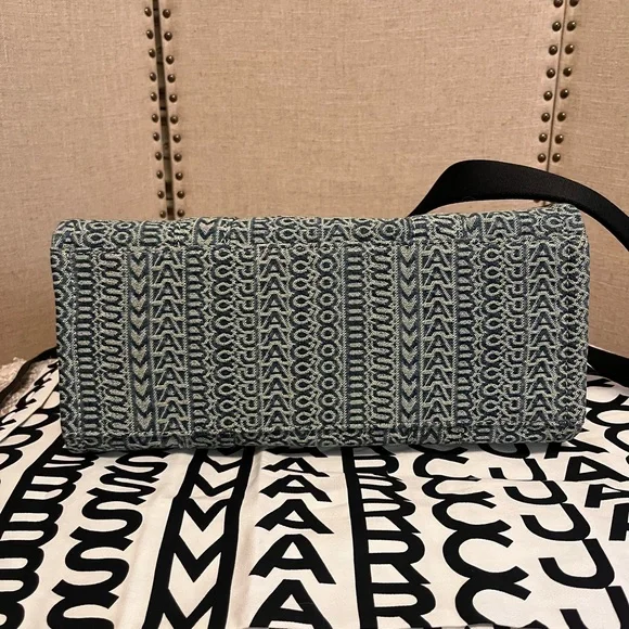 Marc Jacobs The Sun faded Medium tote denim bag - Picture 6 of 13